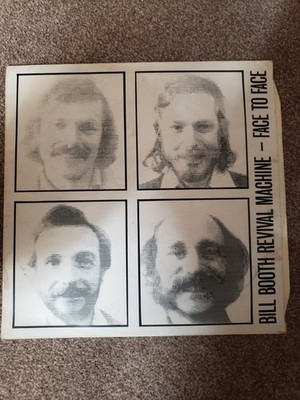 Bill Booth Revival Machine   Face To Face lp (VG+, VG) GUS 038
