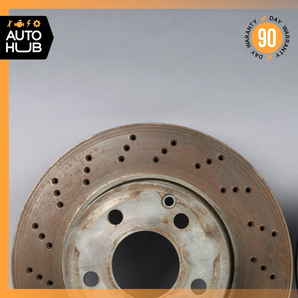 08-14 Juego de rotores de freno delanteros izquierdo y derecho mercedes w204 c300 c250 fabricante de equipos originales Foto 4 de 4