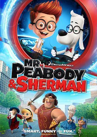 Mr. Peabody  Sherman (DVD, 2014) Disc Only, Free Shipping! - Picture 1 of 1