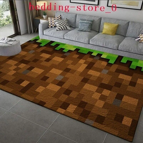 Dormitorio Salón Alfombras Antideslizantes Suelo Alfombras Niños Minecraft - Imagen 23 de 34