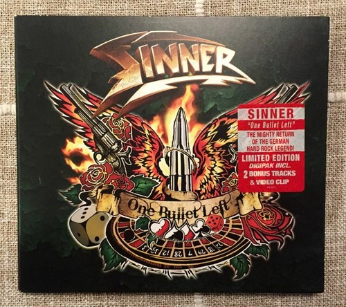 Sinner - One Bullet Left + 2 Bonus (AFM 309-9) Autographed by Mat Sinner & Alex - Picture 2 of 4