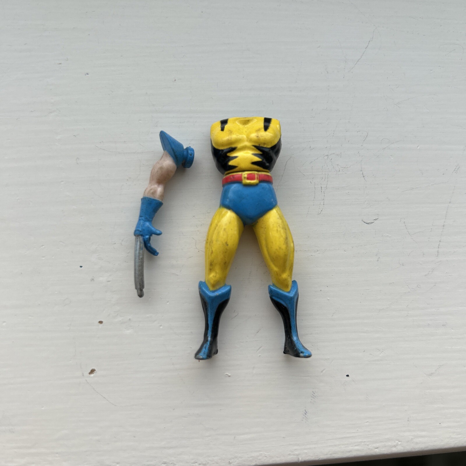 MARVEL HEAVY METAL HEROES DIE CAST FIGURE WOLVERINE for spares/repairs