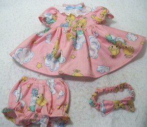 /& MORE DRESS HEADBAND BEARS BOOKS /& PANTIES --FITS 15/" GIRL DOLLS