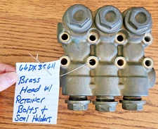 OEM Cat Pumps Pressure Washer Manifold, Head 48846 for 66DX Model Pumps