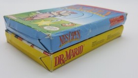 NES Open Tournament Golf CIB + Dr Mario (Nintendo, NES 1990,1991) See Pics, READ