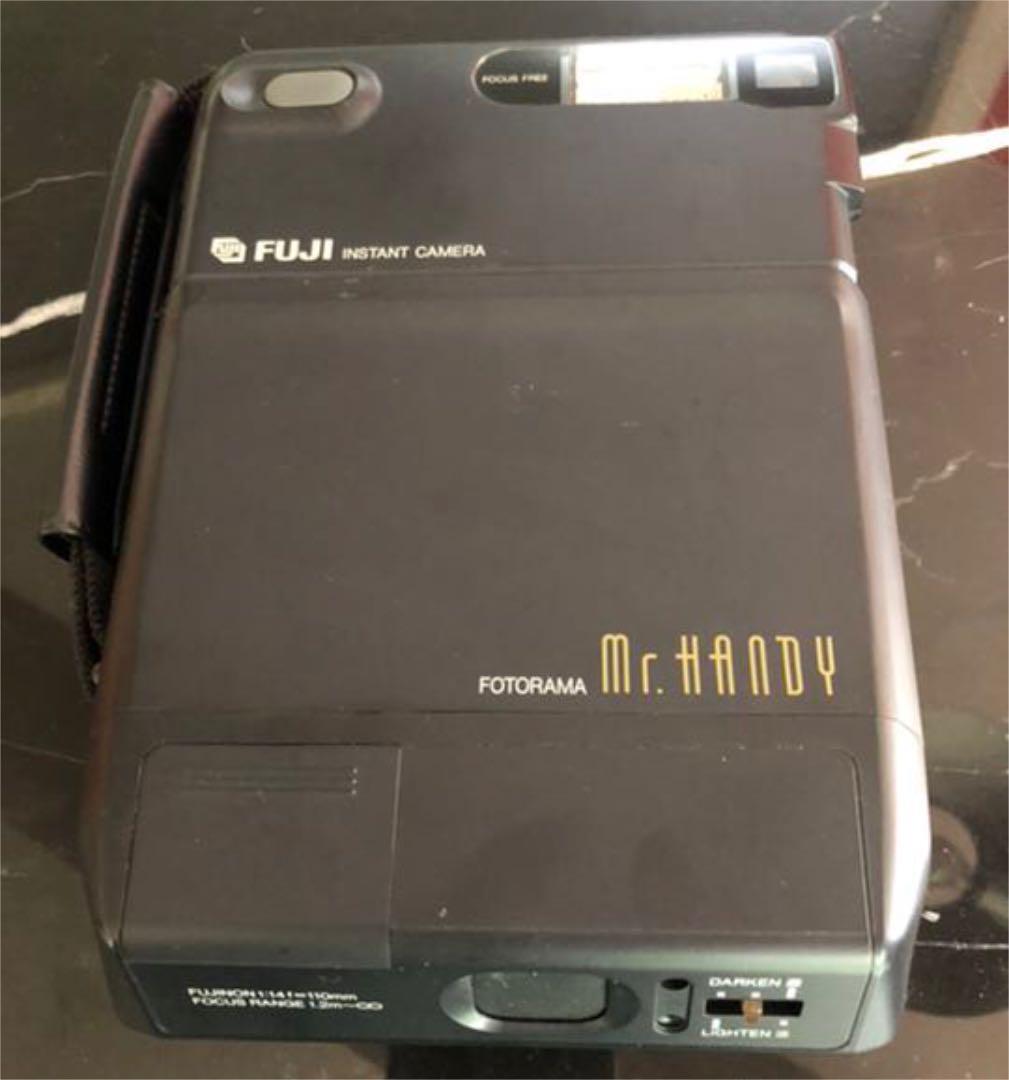 FUJI FOTORAMA Mr HUNDY Instant Camera Vintage Junk Style-image