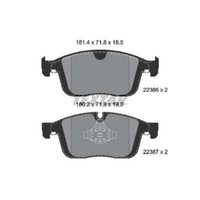 Textar Bremsbelagsatz, Scheibenbremse 2238601