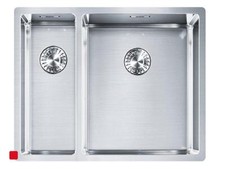 Franke Box BXX 260/160-34-16 Edelstahl-Spüle glatt Spülbecken Küchenspüle Einbau