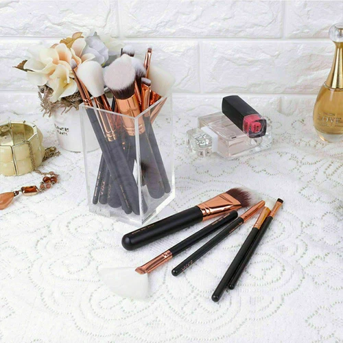 15pcs Make Up Bürsten Brush Set Rosegold Pinsel Verfassungs Schönheit Tasche . - Bild 5 von 10