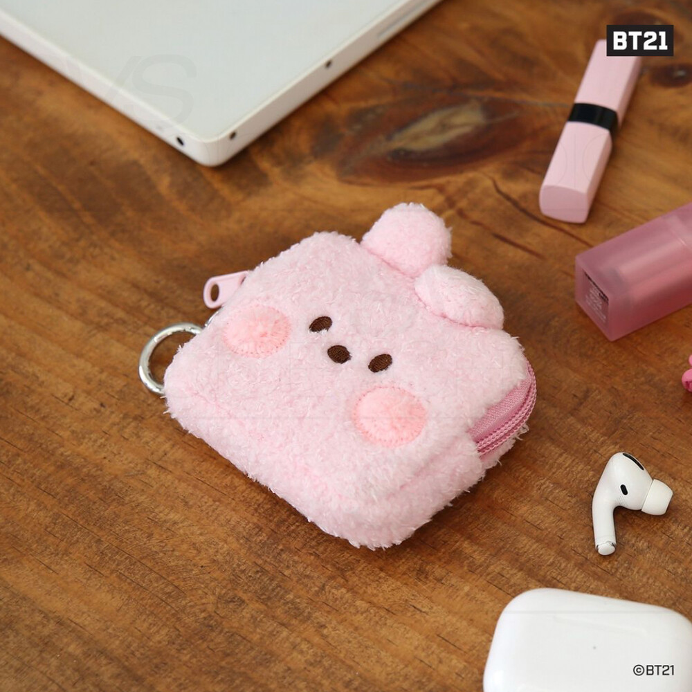 BTS BT21 Official Authentic Goods minini Plush Pouch S Size +
