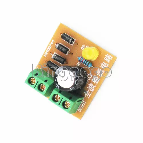 IN4007 Bridge Rectifier AC DC Converter Full Wave Rectifier Circuit Board 3-18V - Bild 1 von 3