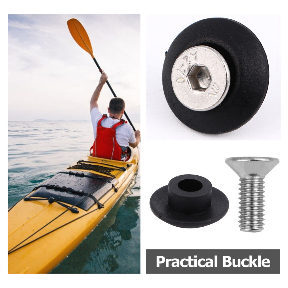 10 Sets kayak accessories High Strength Nylon Buckle Kayak Deck Rigging Kit