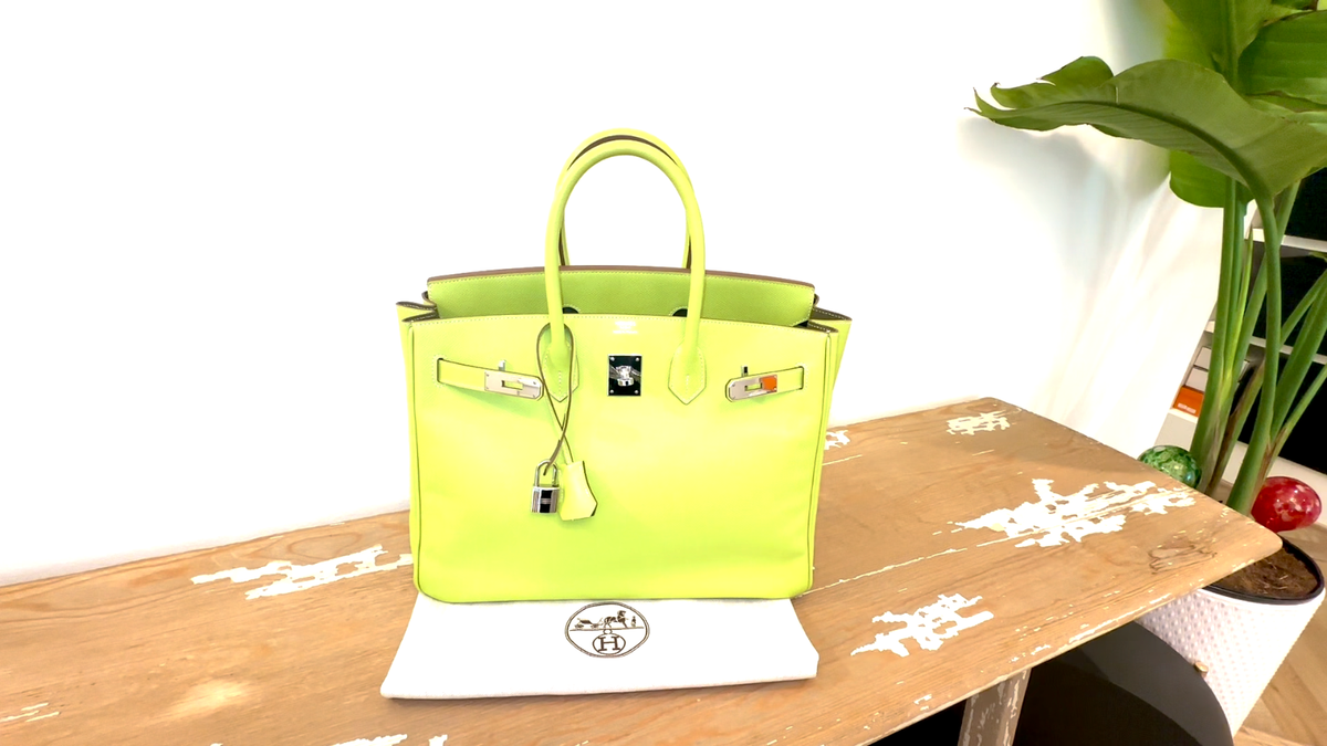 kiwi®️　新品　HERMES レザーヴィドポッシュミニ resplendir_5146