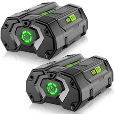 2Pack 56V 5.0Ah Battery For EGO 56Volt BA1400 POWER+ Lithium Ion BA2800T BA2240