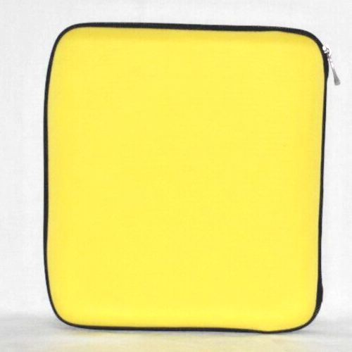 Organizador de carpeta Mead Nike Swoosh amarillo fluorescente Trapper Keeper de 1990 - Imagen 2 de 6