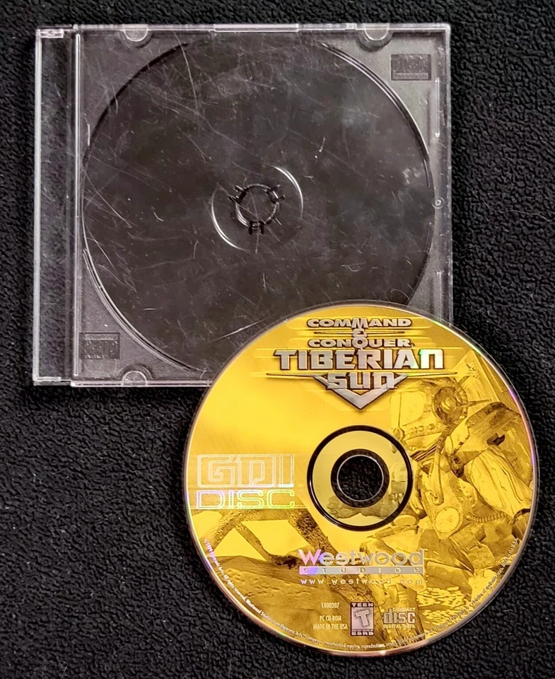Command & Conquer: Tiberian Sun (PC, 1999) 2 Disc Only Set - Image 2 of 2