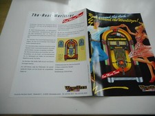 4-stronicowa niemiecka ulotka do boksów muzycznych Wurlitzer One more Time Singles