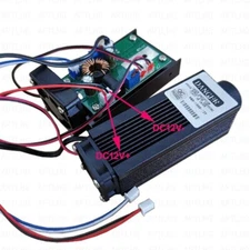 Focusable 980nm 1000mW Dot IR Infrared Diode laser module 12V TTL with driver