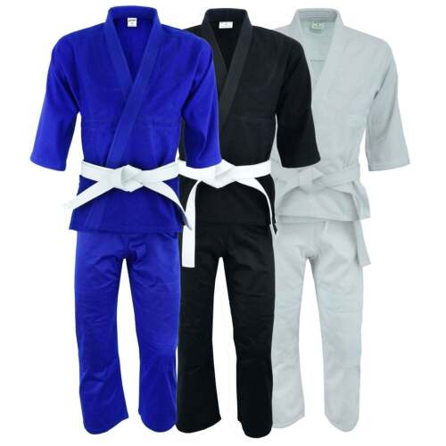 Judo Single Weave Kids Adults Unisex Karate Gi Uniform - Picture 1 of 4