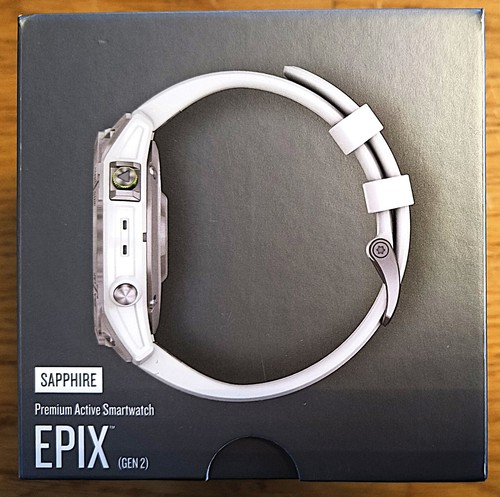 Garmin EPIX (Gen 2) Weiß / Titanium GPS 47mm Smartwatch 010-02582-21 NEU & OVP - Bild 4 von 4