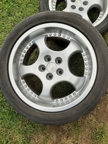 Opel Omega B Alu-Felgen , 8Jx17 H2 , ET 35, gebraucht - Bild 2 von 15
