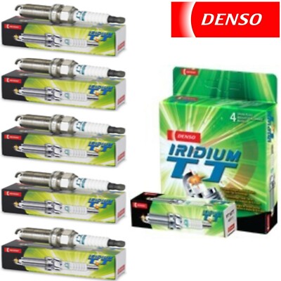 5 Pack Denso Iridium TT Spark Plugs for CHEVROLET COLORADO 2004-2006 L5