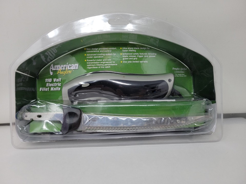 NEW AMERICAN ANGLER 12 Volt Electric Fillet Knife eBay