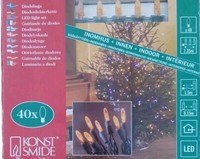 Led Lichterkette 40 Orange Dioden Innen Konstsmide 3602-850
