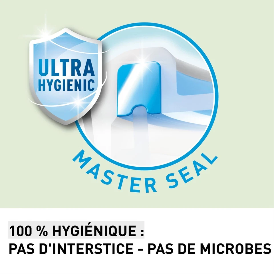 Boite de conservation alimentaire 22 L Bleu Plastique sans BPA Rectangulaire ... - Photo 4/4