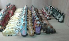 8 pastori 6 cm terracotta artigianali presepe crib shepherd gia art 07