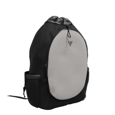 Great Call Athletics | Grey Wrestling Gear Bag Mesh Training Backpack | MMA Box