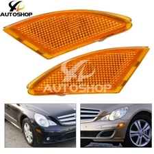 L  & R  Turn Signal Light Fit For Mercedes R Class R320 R350 R500 R63 AMG Pair