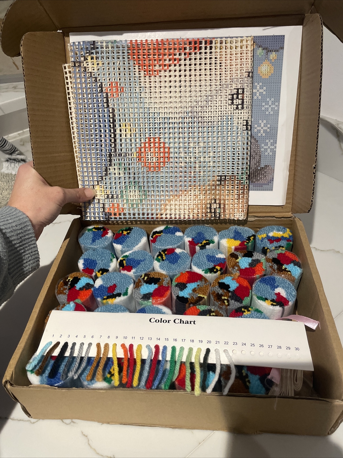 Christmas Latch Hook Kit eBay