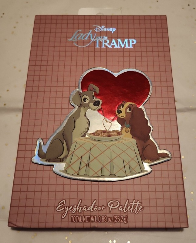 Disney - LADY AND THE TRAMP - 12 Eyeshadow Palette - With Mirror - Full Size