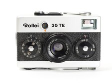 Rollei 35TE Lens Tessar 3.5/40mm Chrome 35mm Film Camera No.401680002