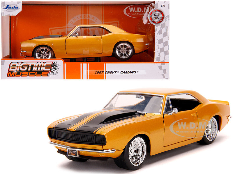 ミニカー JADATOYS 1/24 BTM 1967 Chevy Camaro Gold Jada Toys 1/24 BTM 1967 Chevrolet Camaro Gold | eBay