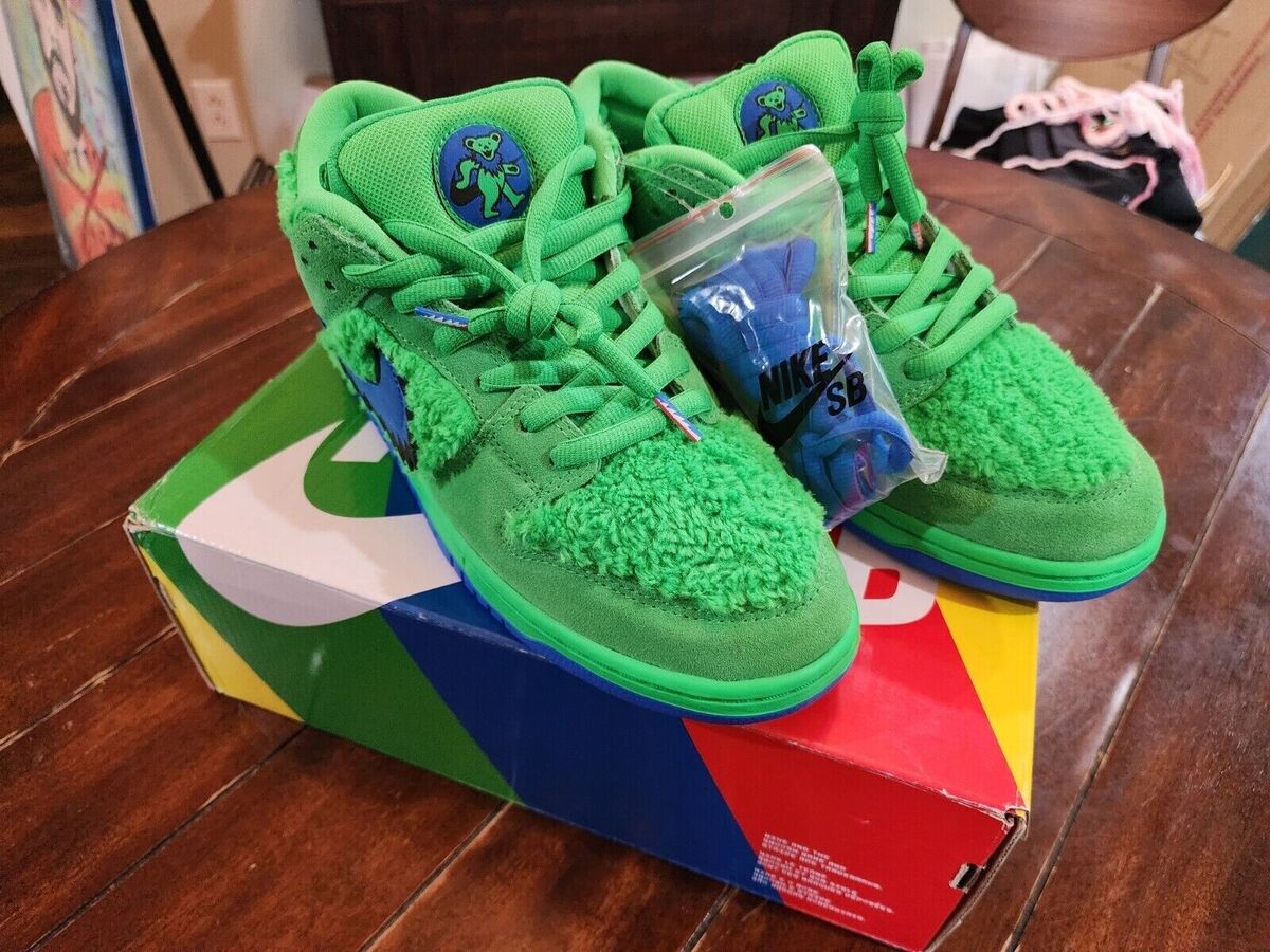 Nike SB Dunk Low x Grateful Dead Green Bear 2020 Special Nike SB Dunk Low x Grateful Dead Green Bear 2020 Special