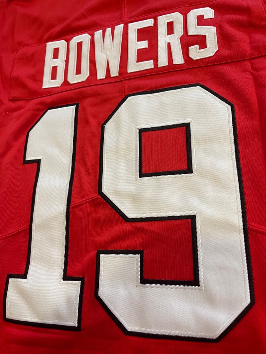 UGA ブルドックス アメリカンフットボール ユニフォーム 19 Bowers mens-nike-brock-bowers-red-