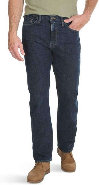 Wrangler Authentics Men's Classic 5-pocket Regular Fit Flex Jean Zm100id 36 X 32 for sale online