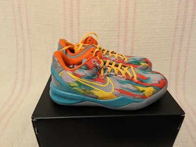 Nike Kobe 8 Proto Venice Beach Grey Silver HF7319 001 Shoe Size 5Y