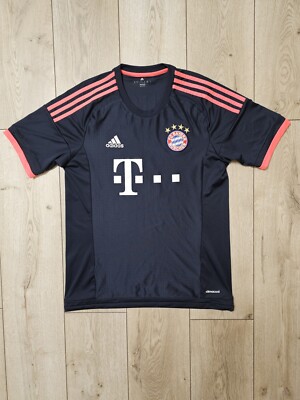 BAYERN MUNICH 2015 2016 THIRD LEWANDOWSKI FOOTBALL SHIRT SOCCER
