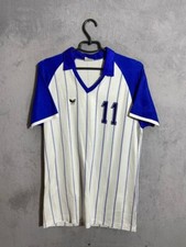 Erima Vintage Jersey Football Shirt White Blue West Germany Trikot Mens Size L 