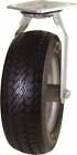 Marathon 302 Swivel Top Plate Caster: 10"Diam Polyurethane Wheel, 12" Overall Ht