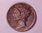 1942-S MERCURY DIME**    127-6B