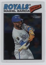 2026 Topps Heritage Chrome Maikel Garcia #84 5f0