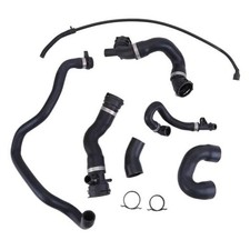 7PCS Radiator Coolant Water Hose Pipe Kit, 11537516414 11537521049 17127531579