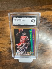 1992-93 Fleer #273 Michael Jordan Basketball Card NBA Slam Dunk