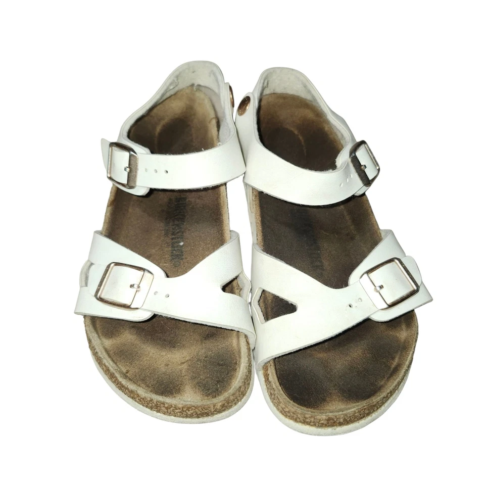 Birkenstock Niños Niña Rio Blanco Birko Talla US 2- EUR 33 Foto 2 de 4