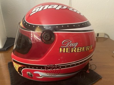 Snap-On Racing Helmet Doug Herbert Radio AM/FM CD Player Remote *READ* |  eBay