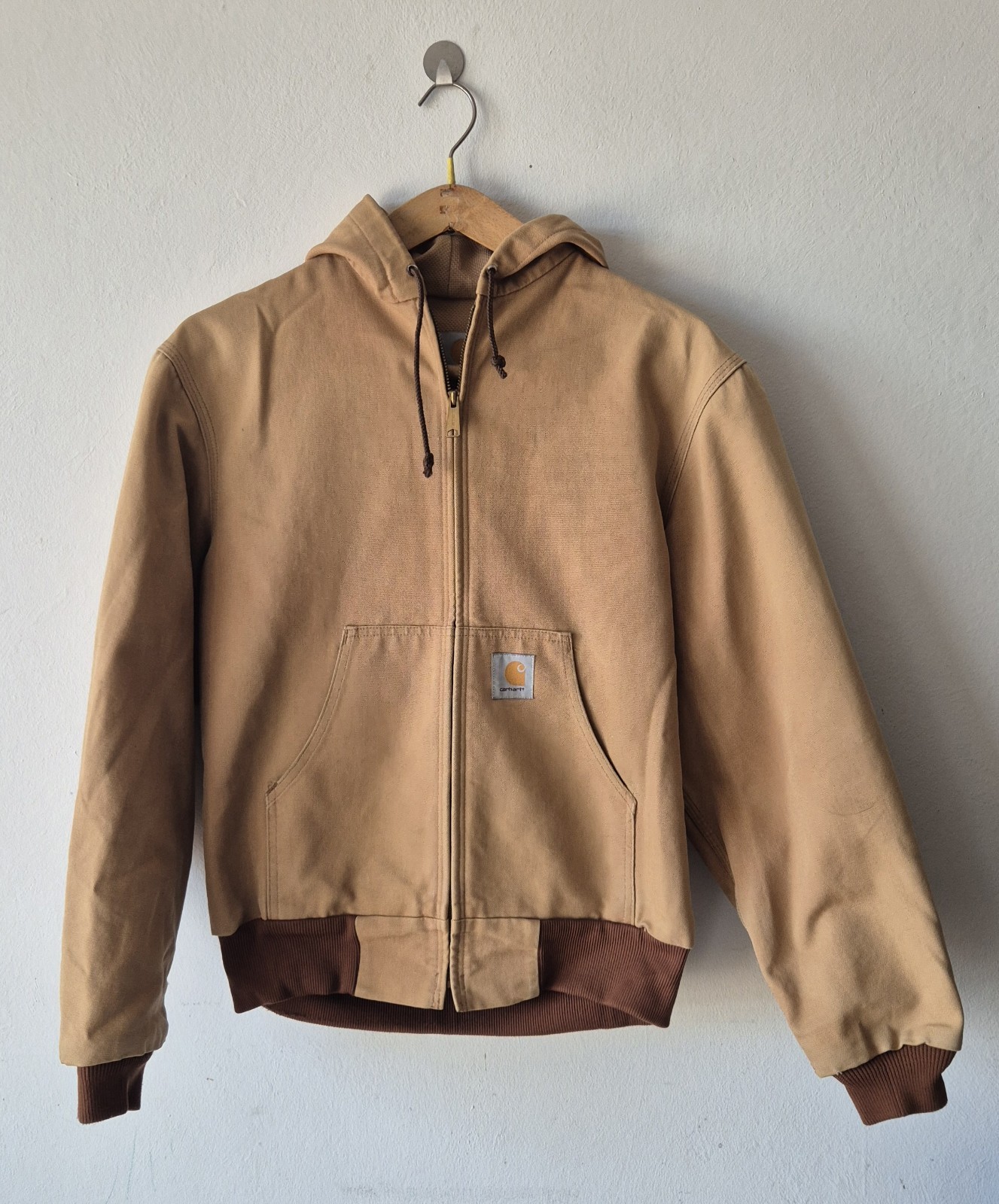 Vintage 1998 Carhartt Active Jacket J03BRN Made in USA Duck Canvas M